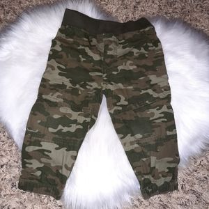 camouflage jogger pants 12 months boy's